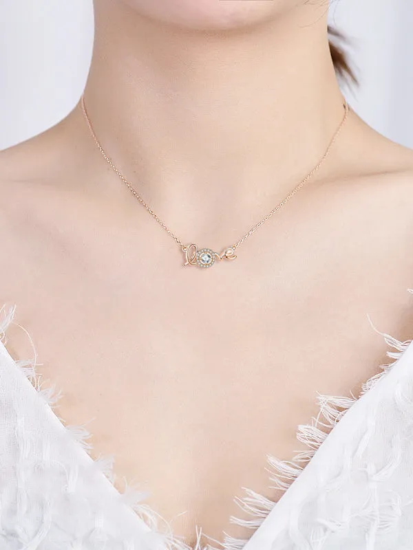 Love Letter Pendant Necklace