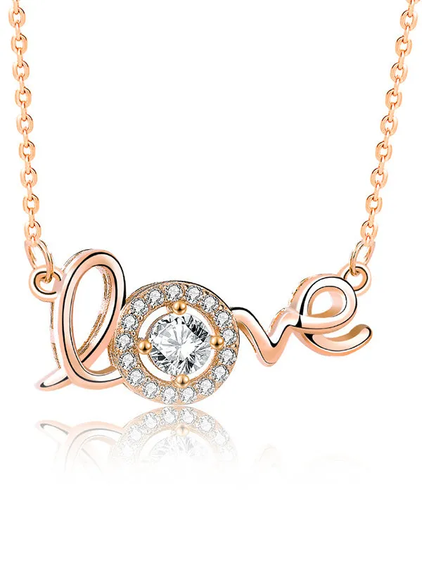 Love Letter Pendant Necklace