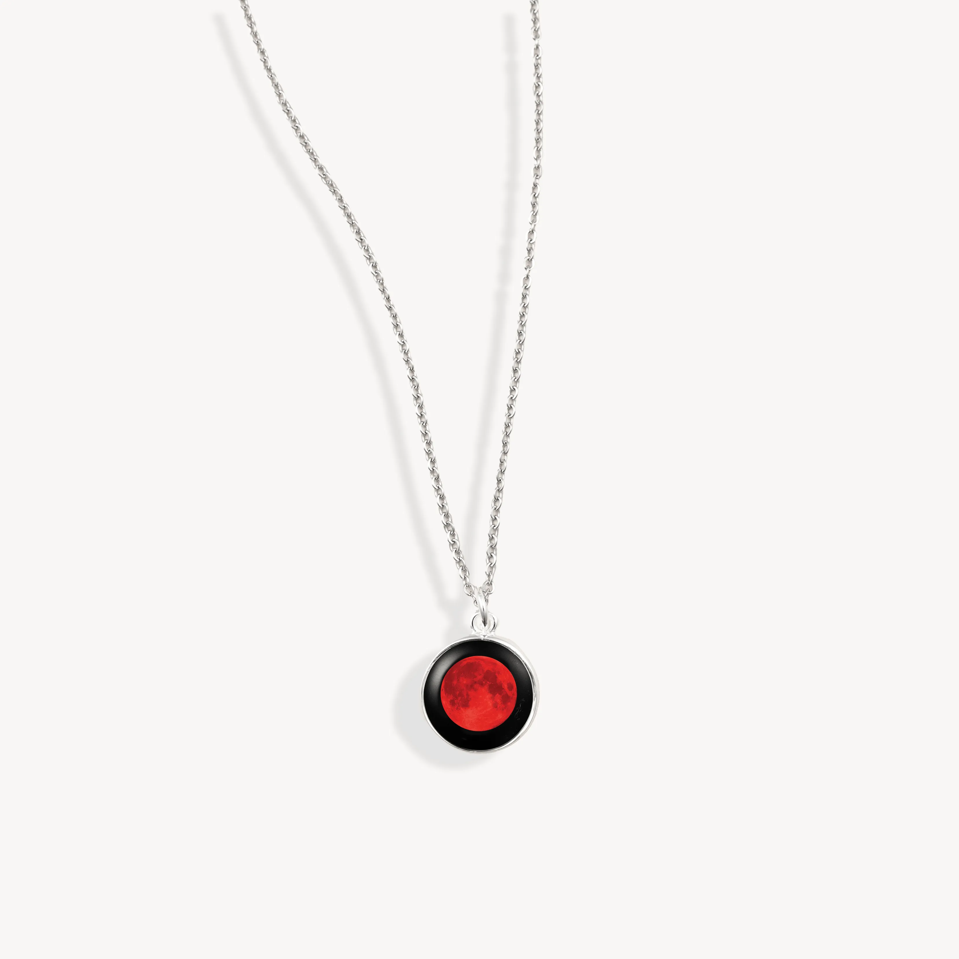Lunar Eclipse Charmed Simplicity Necklace