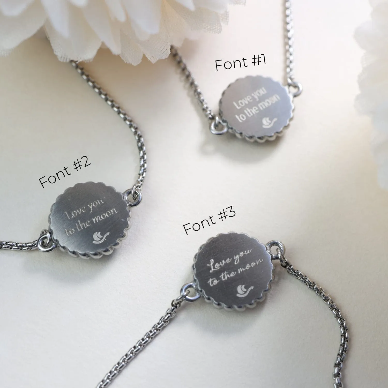 Lunar Eclipse Luxe Steel Beaded Necklace