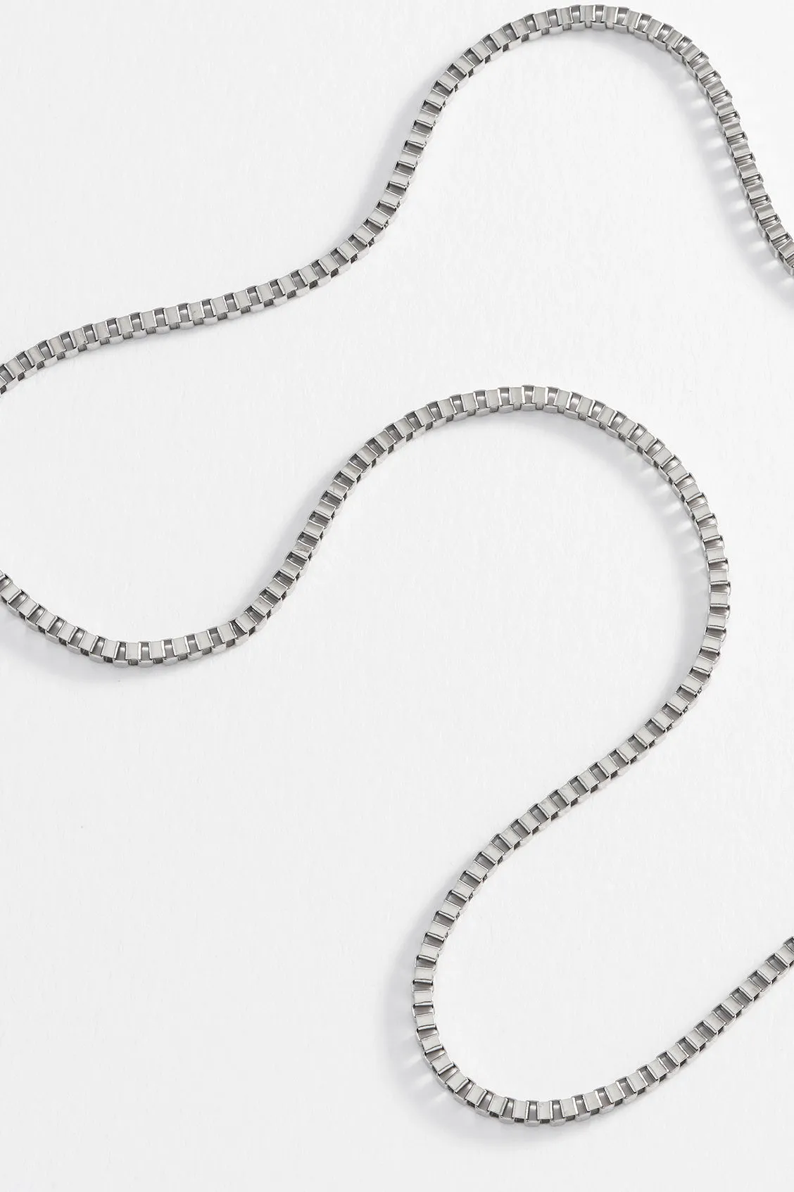 Men's Box Chain Necklace