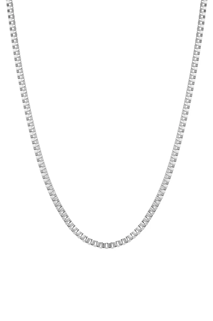 Men's Box Chain Necklace