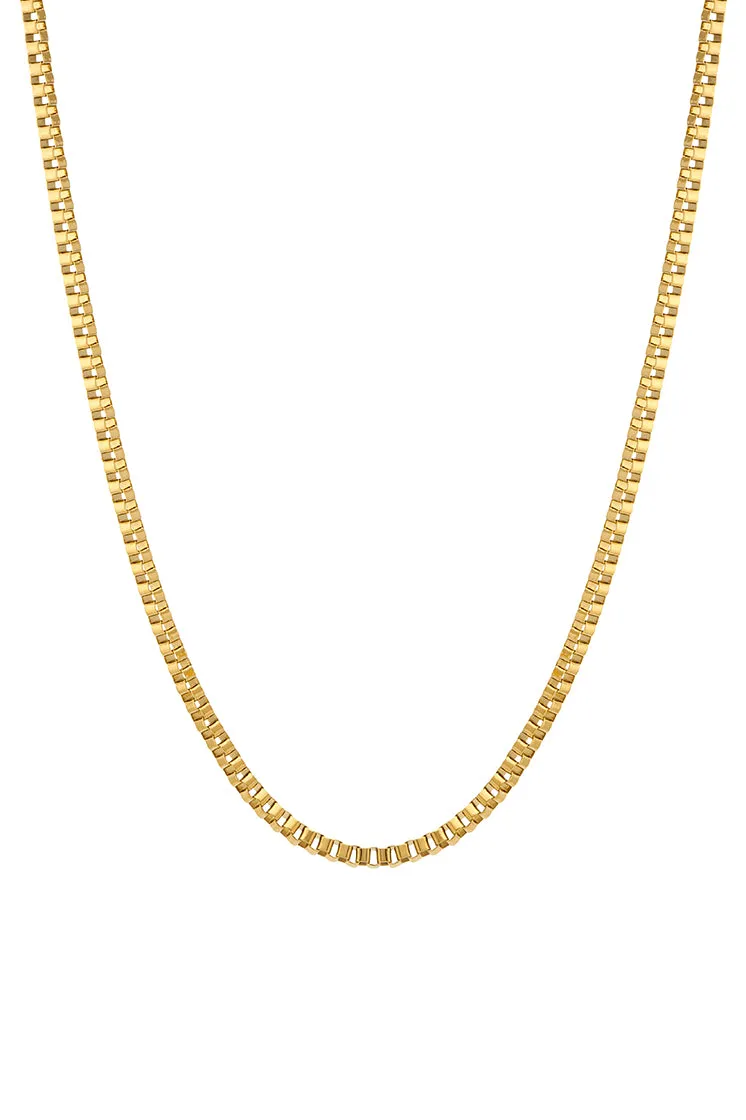 Men's Box Chain Necklace