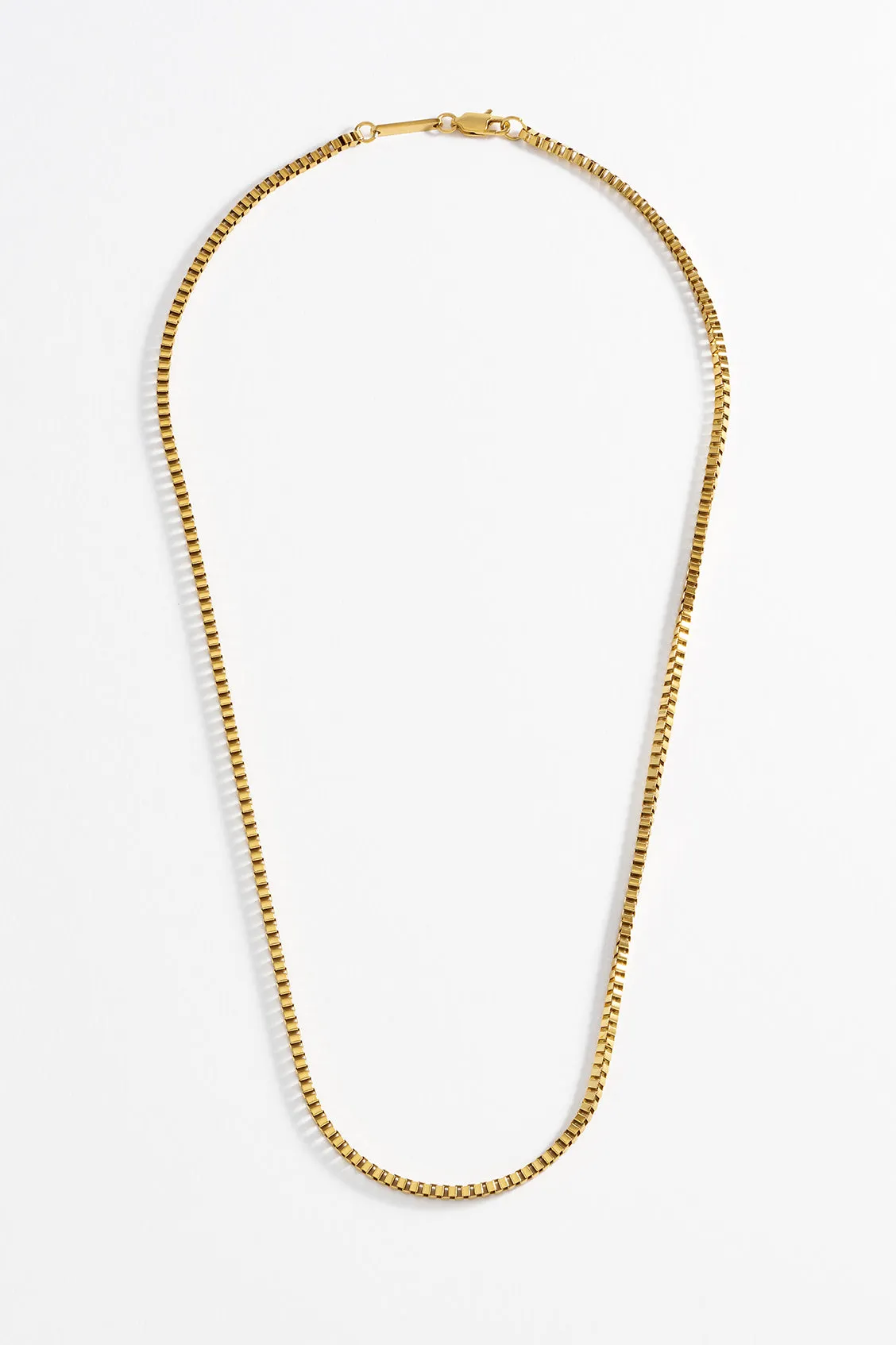 Men's Box Chain Necklace