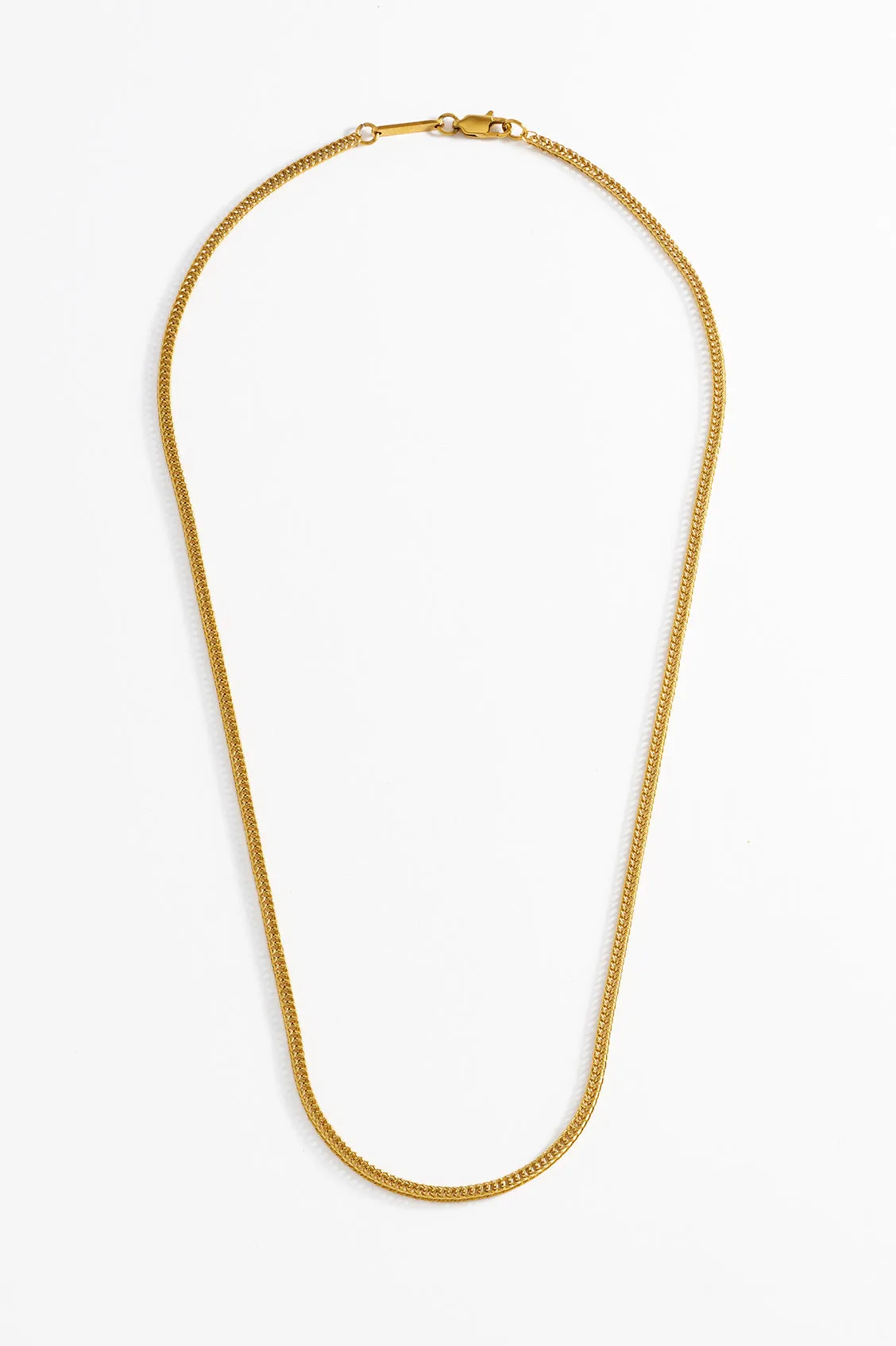 Men's Fox Tail Chain Necklace