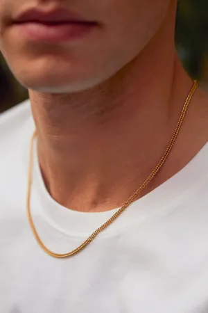 Men's Fox Tail Chain Necklace