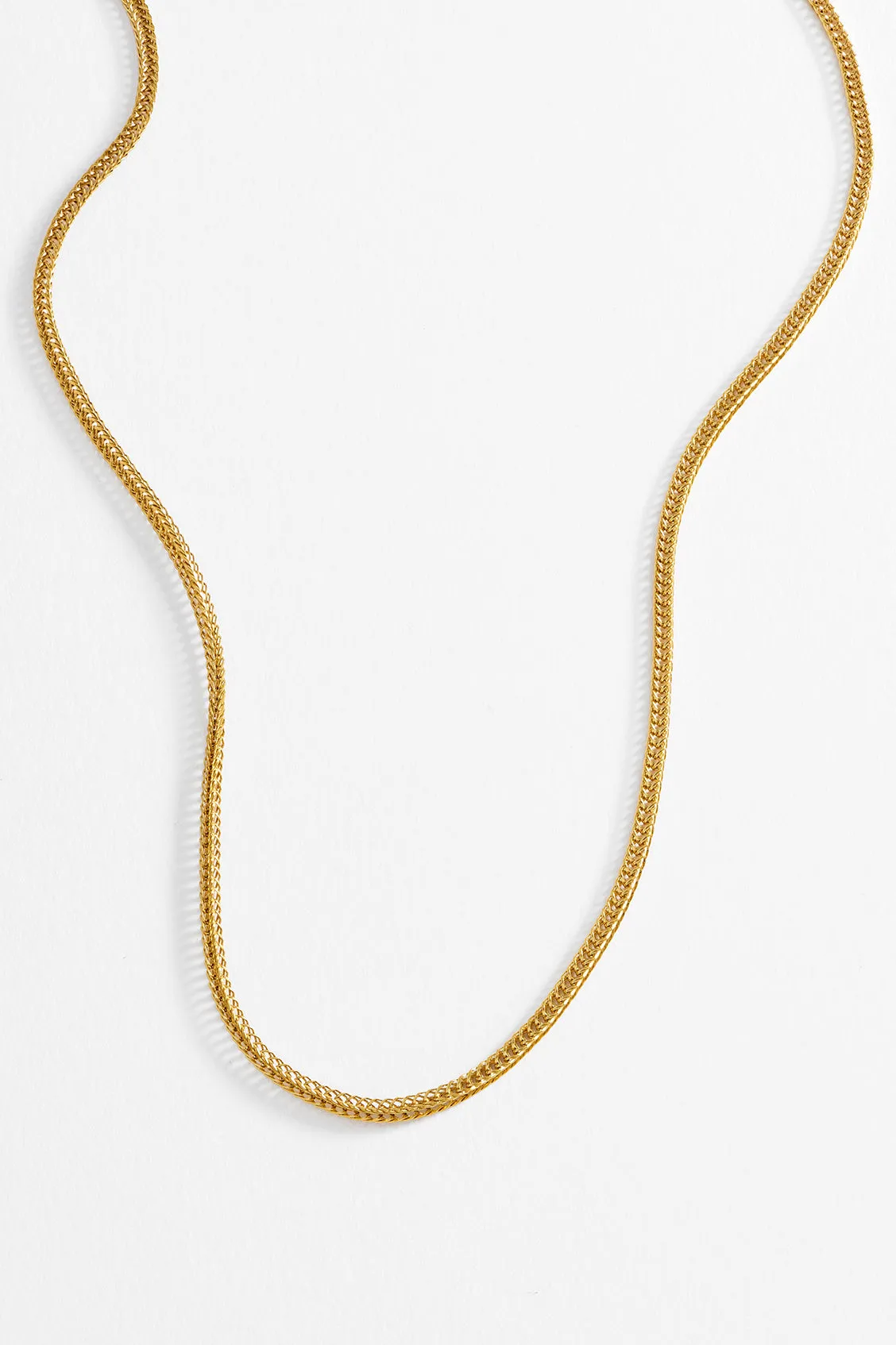 Men's Fox Tail Chain Necklace