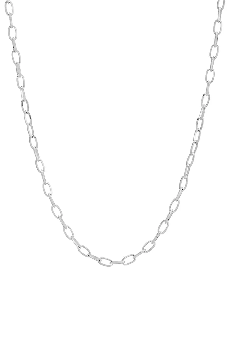 Men's Paperclip Chain Necklace