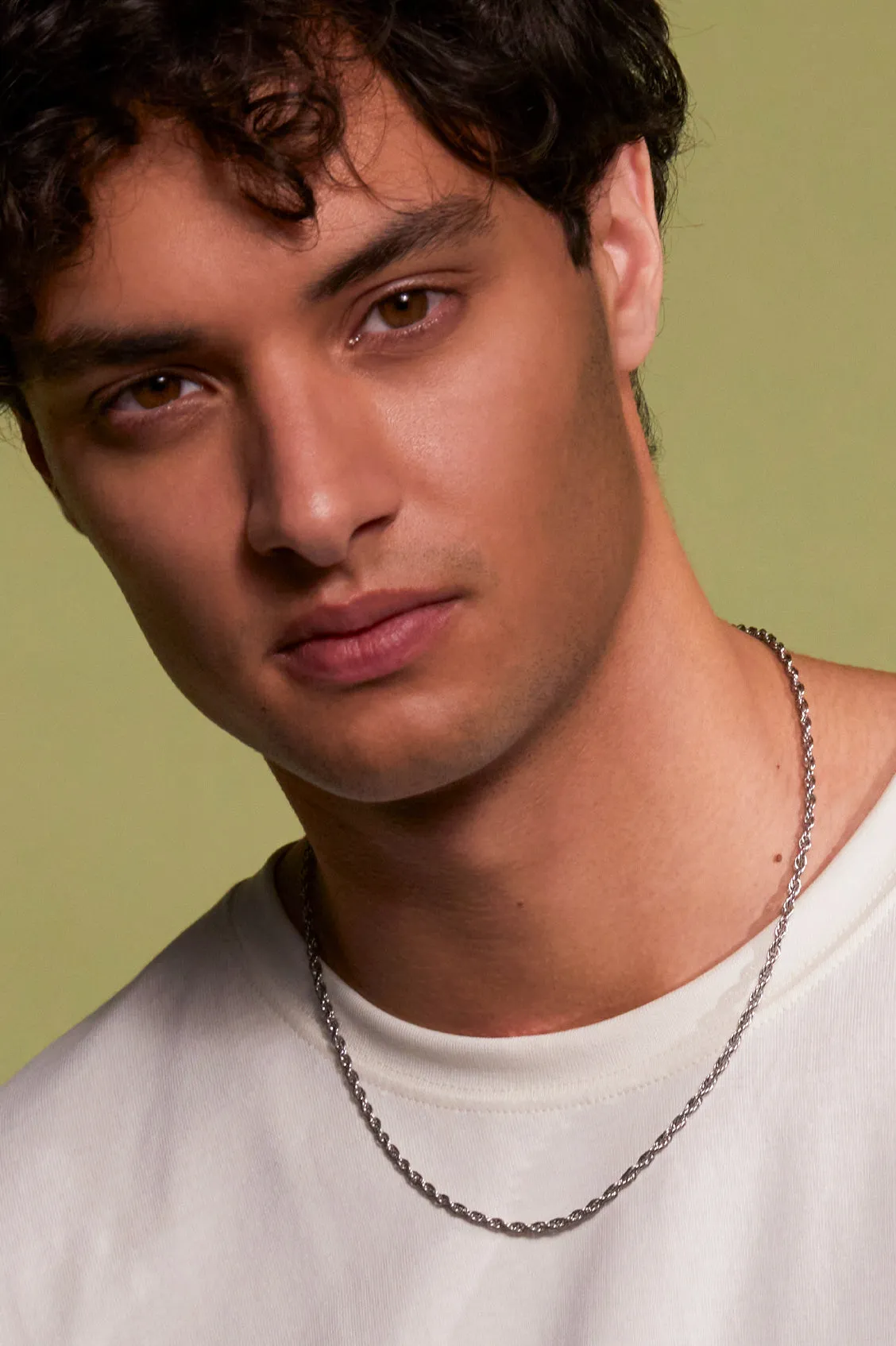 Men's Rope Chain Necklace