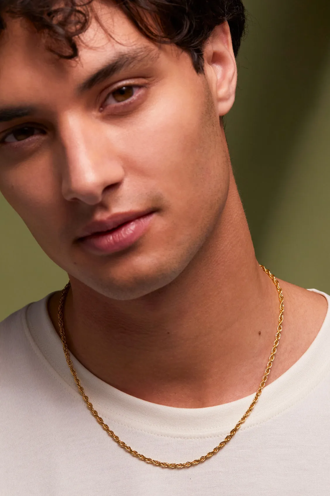 Men's Rope Chain Necklace