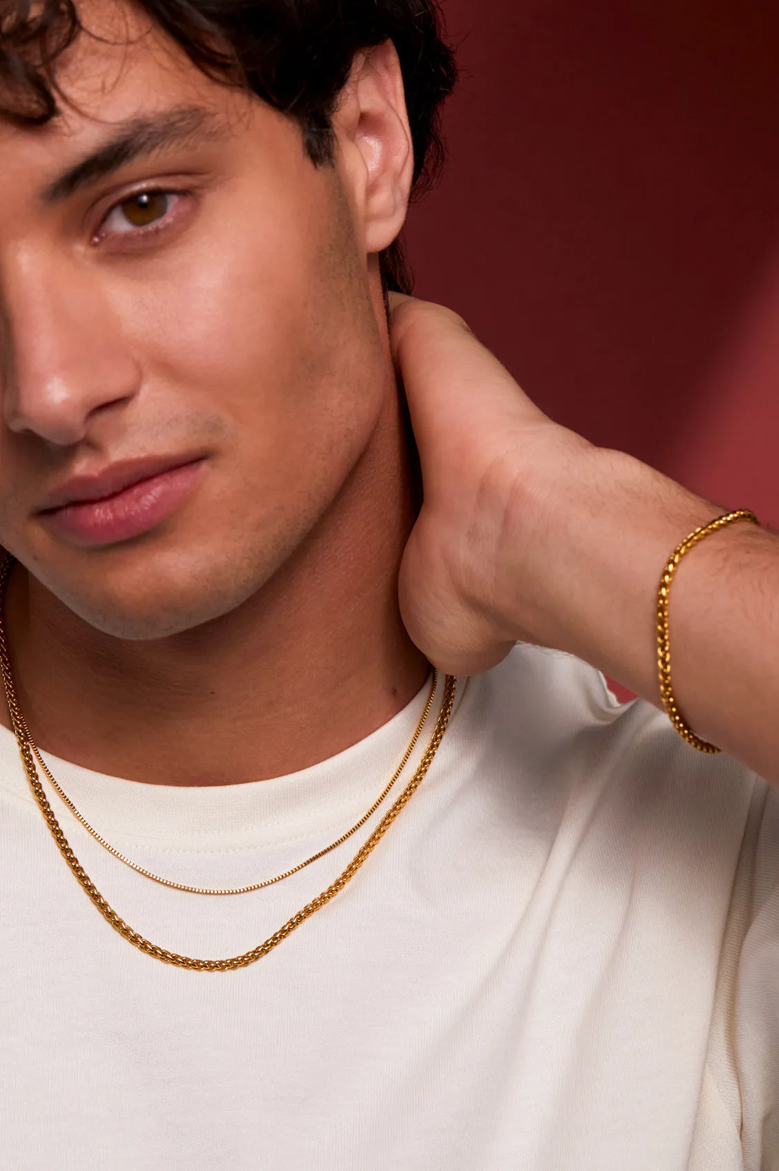 Men's Spiga Chain Necklace