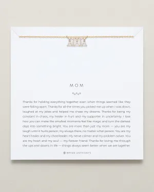 Mom Baguette Dainty Necklace