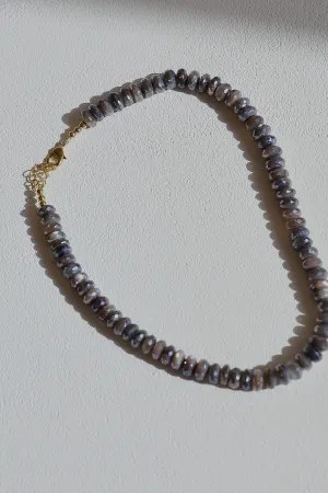 MOONSTONE BEADED NECKLACE