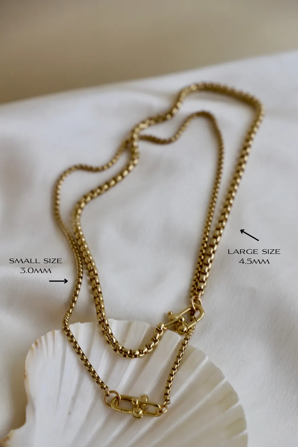NOVA CHAIN NECKLACE - BACKORDER SHIPS 5/16