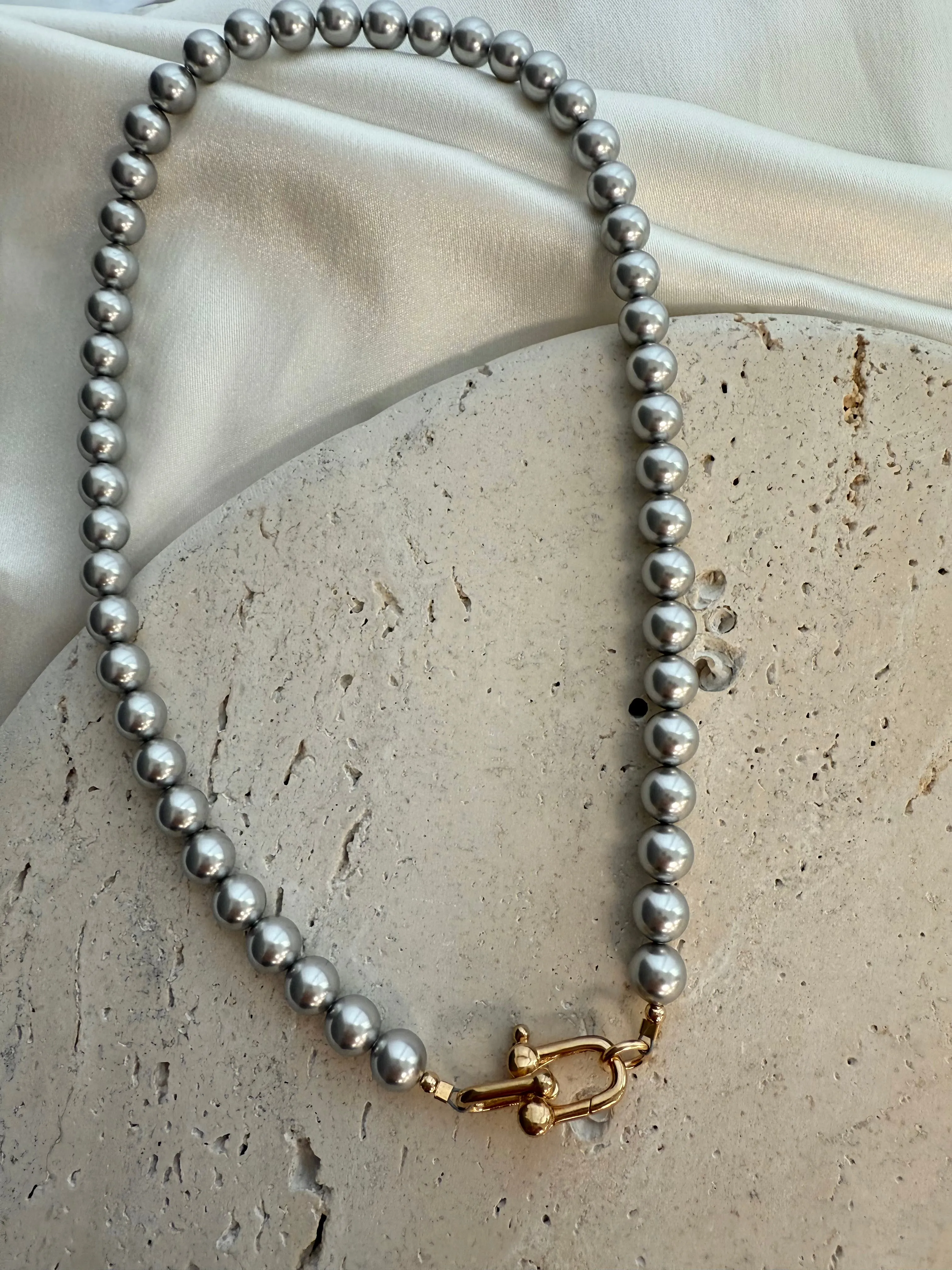 NOVA PEARL NECKLACE - BACKORDER SHIPS 5/16