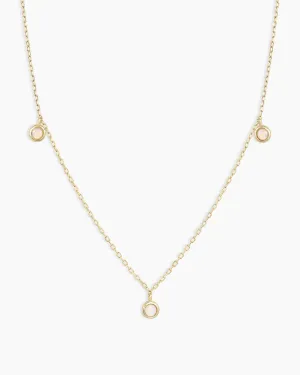 Opal Trio Necklace