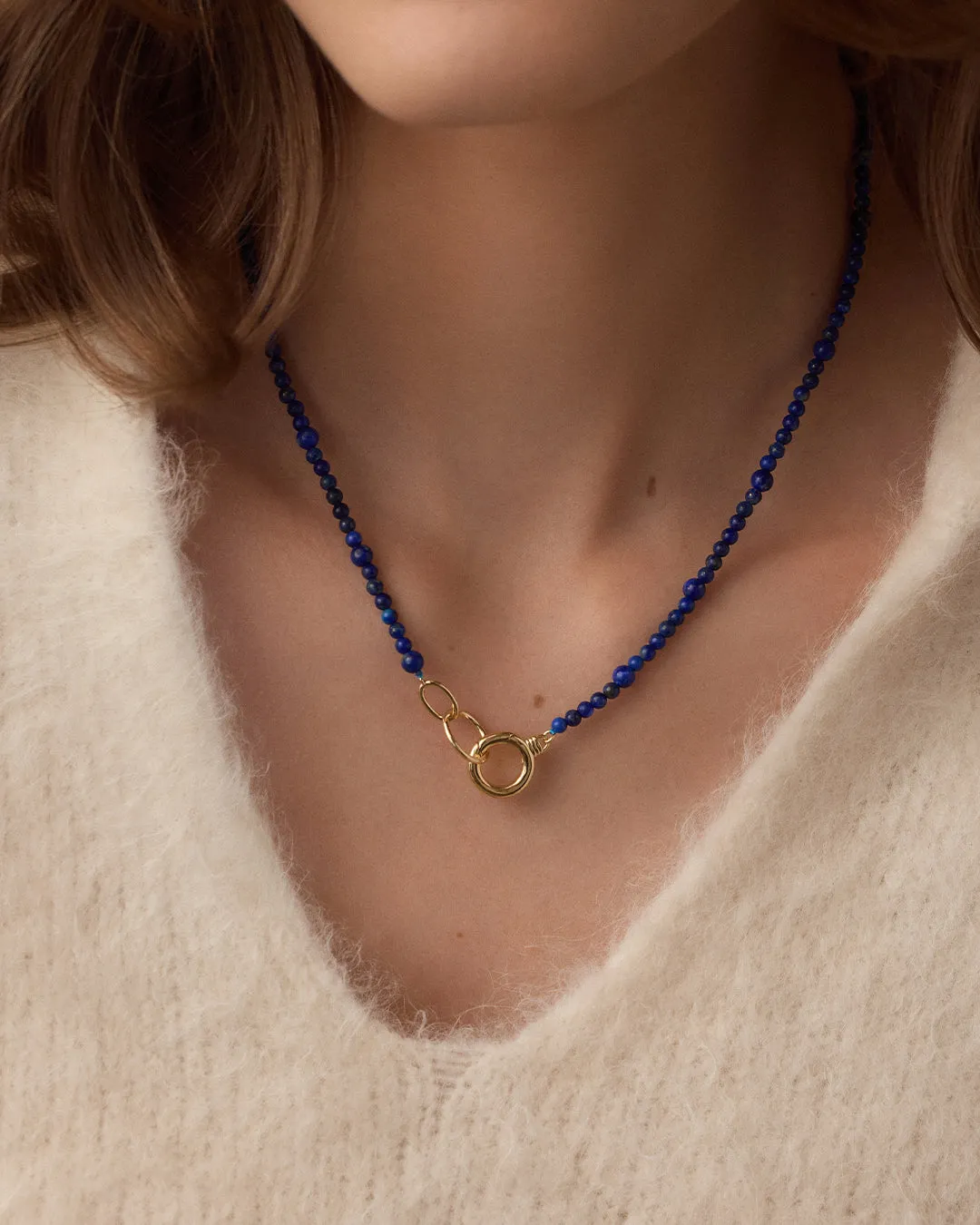 Power Gemstone Beaded Necklace