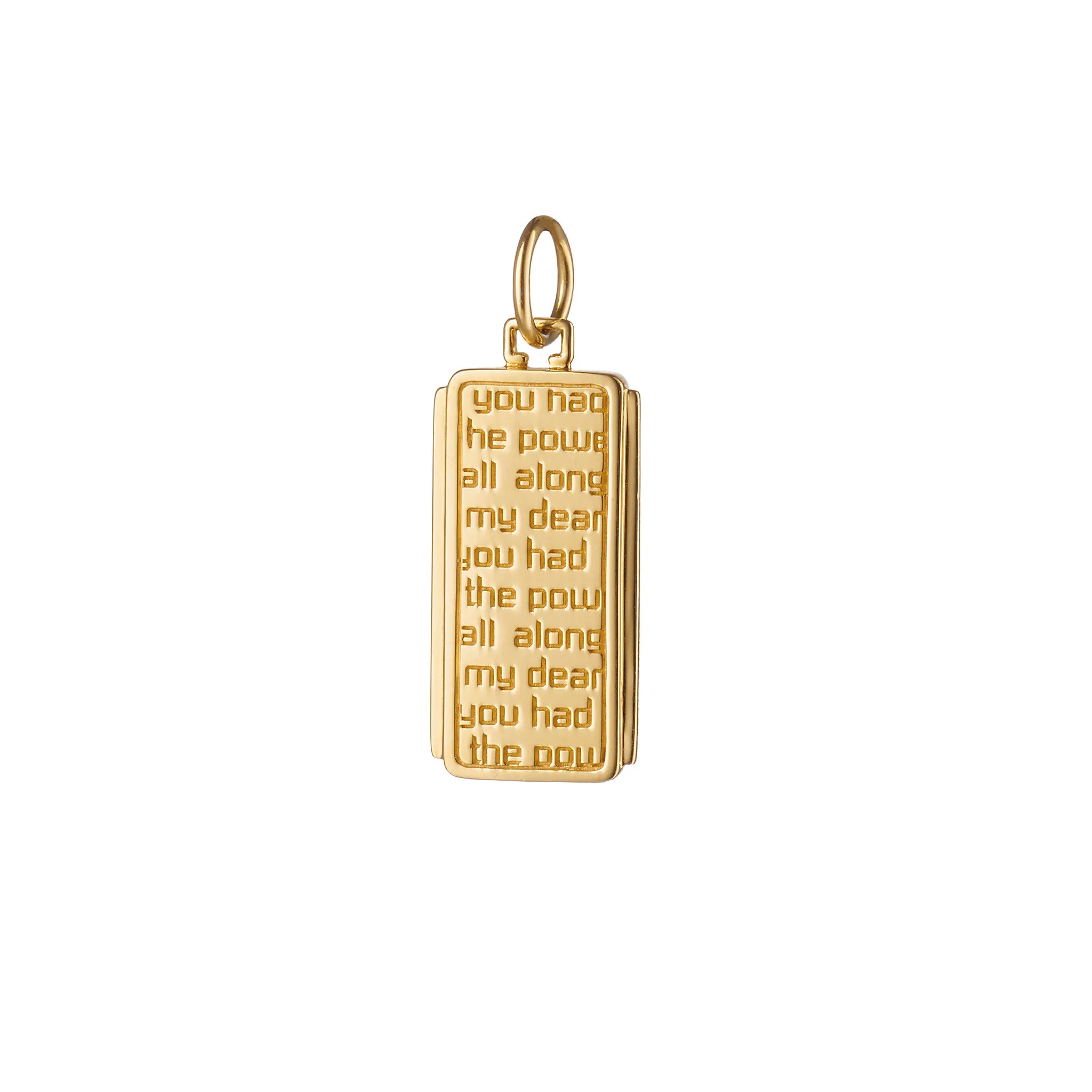 "Dorothy" 18K Gold Medallion