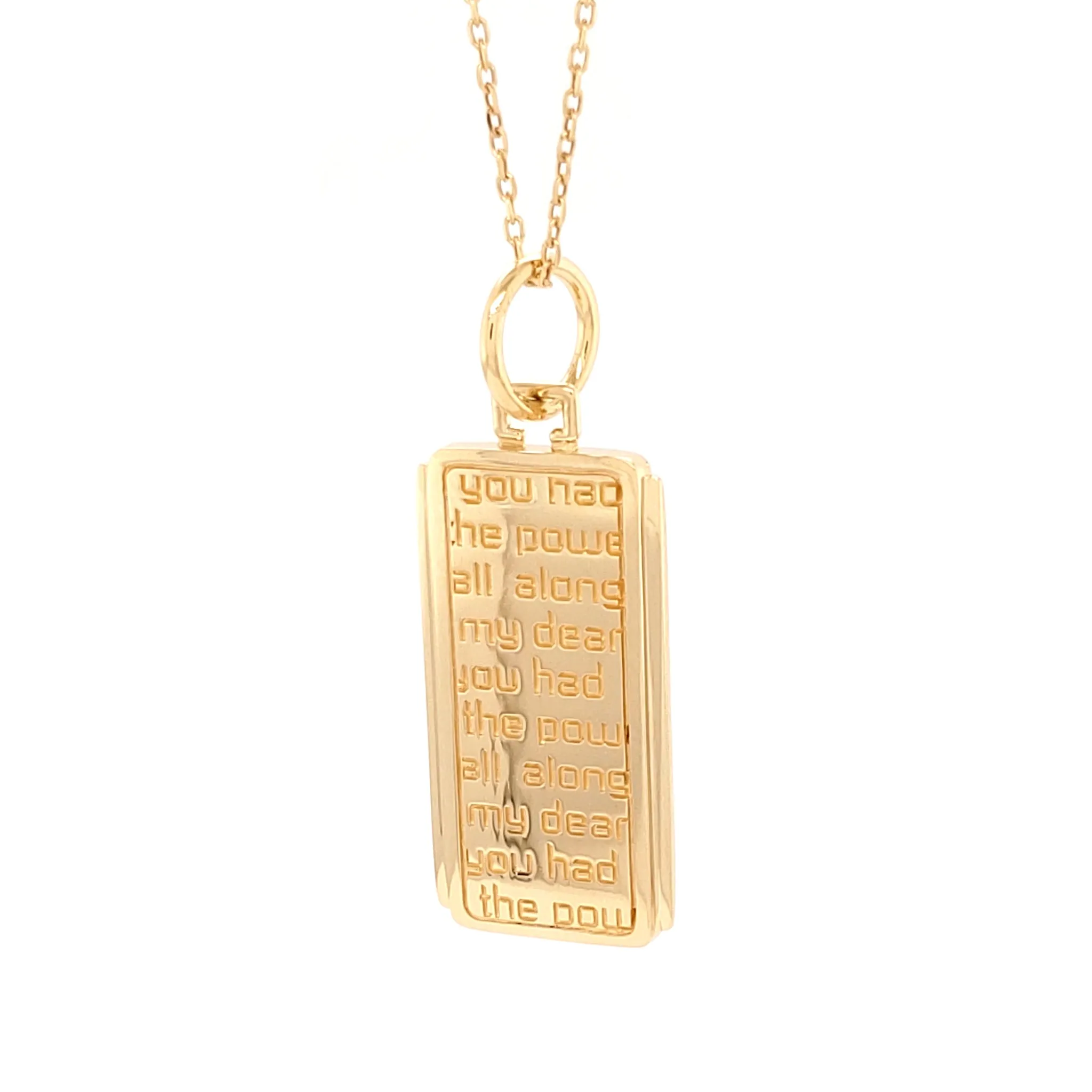 "Dorothy" 18K Gold Medallion