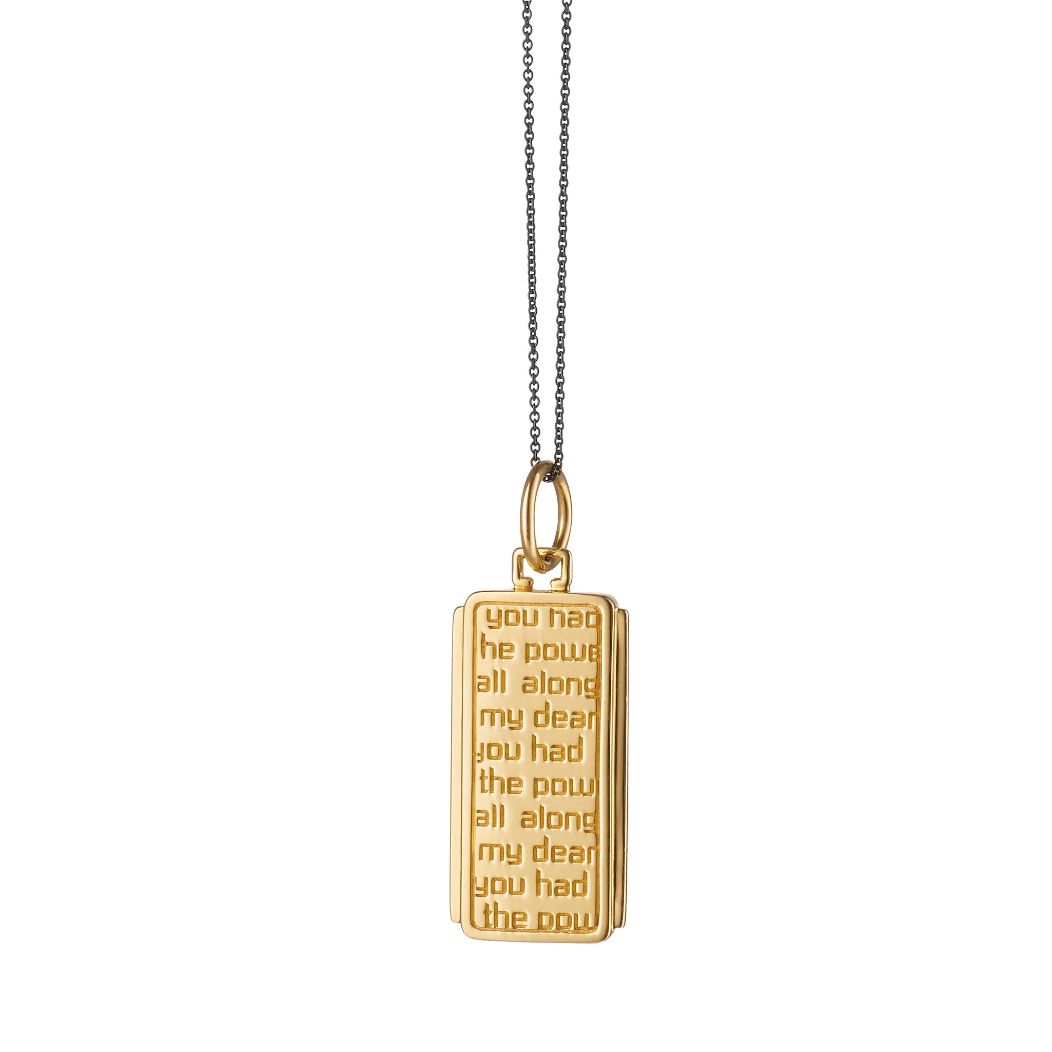 "Dorothy" 18K Gold Medallion