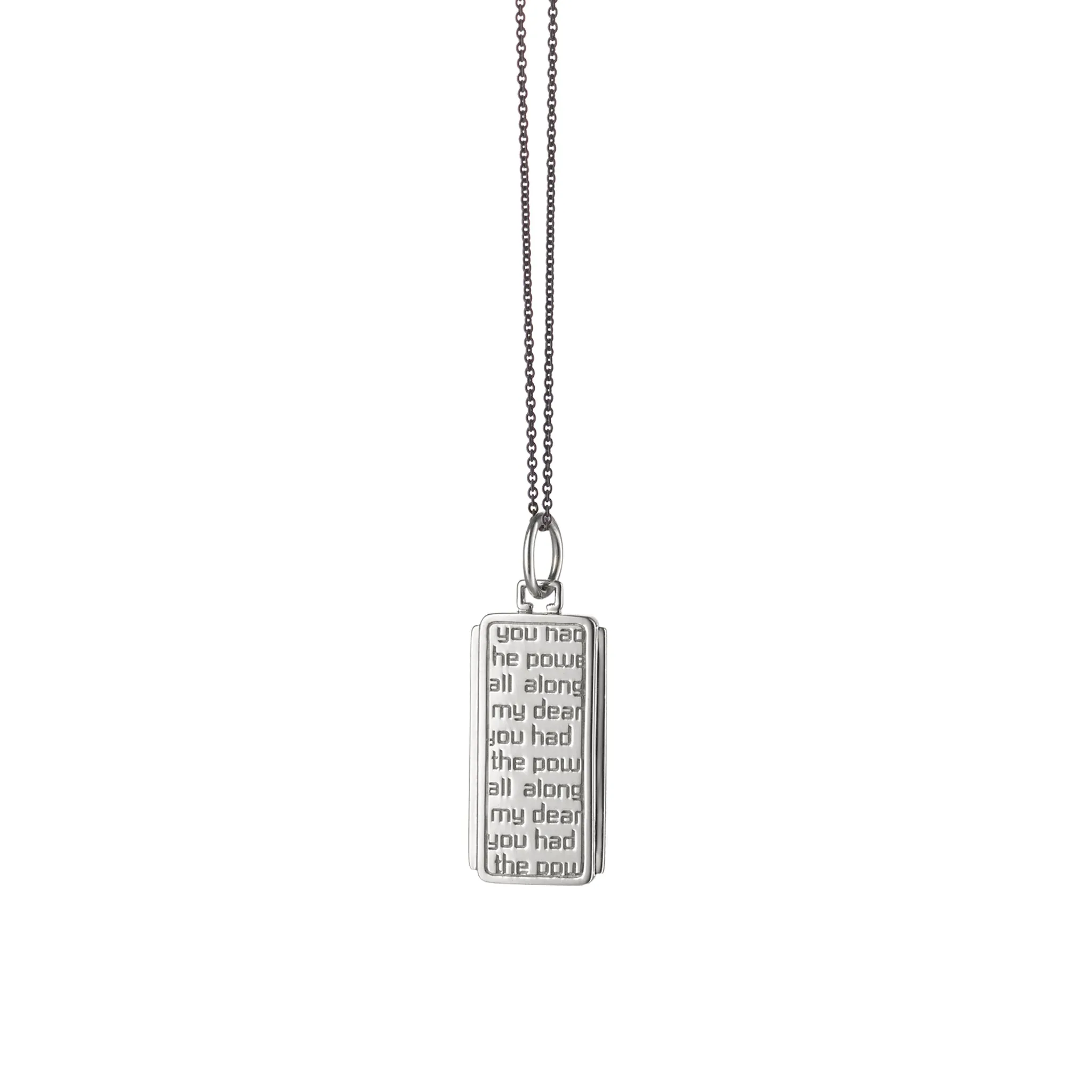 "Dorothy" Sterling Silver Medallion