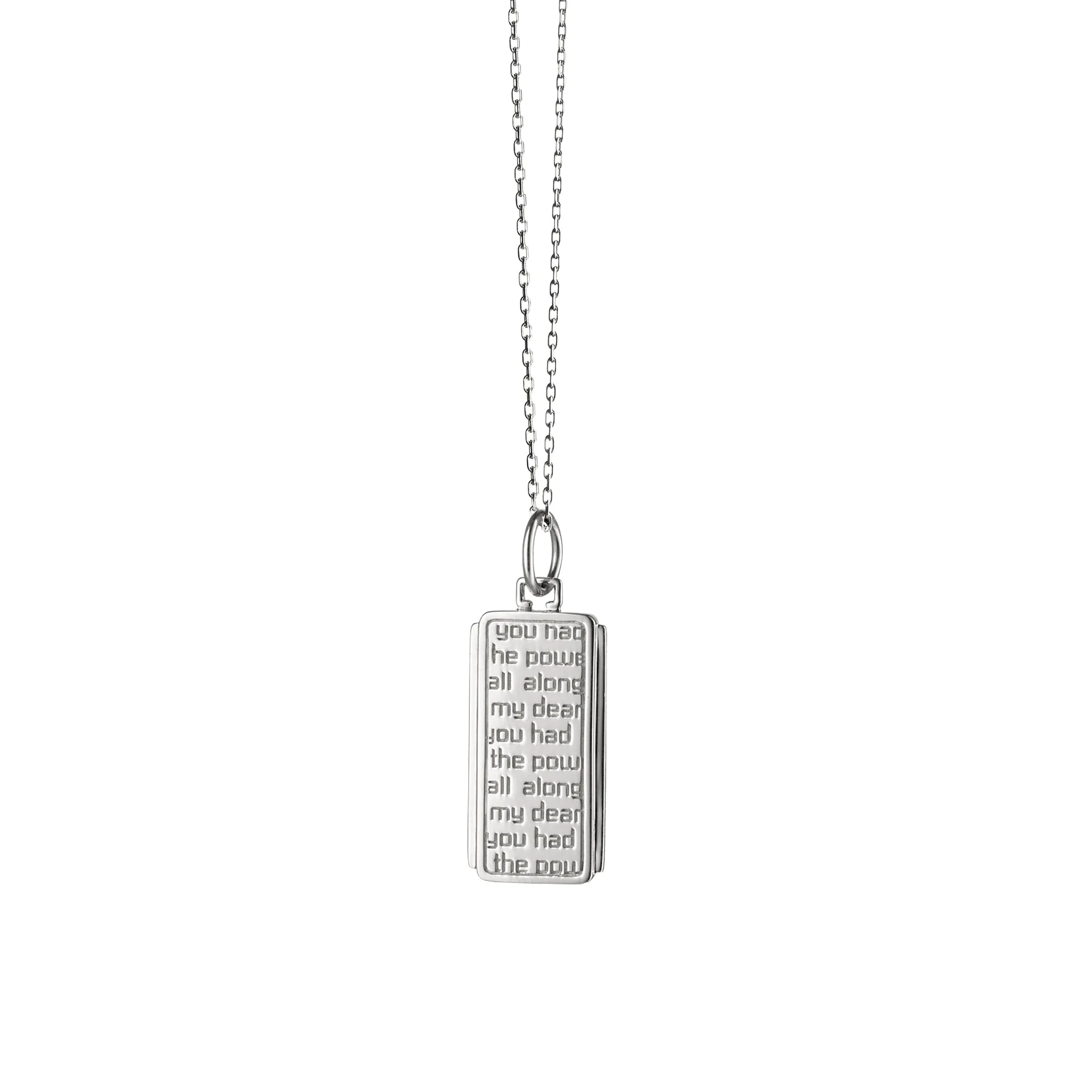"Dorothy" Sterling Silver Medallion