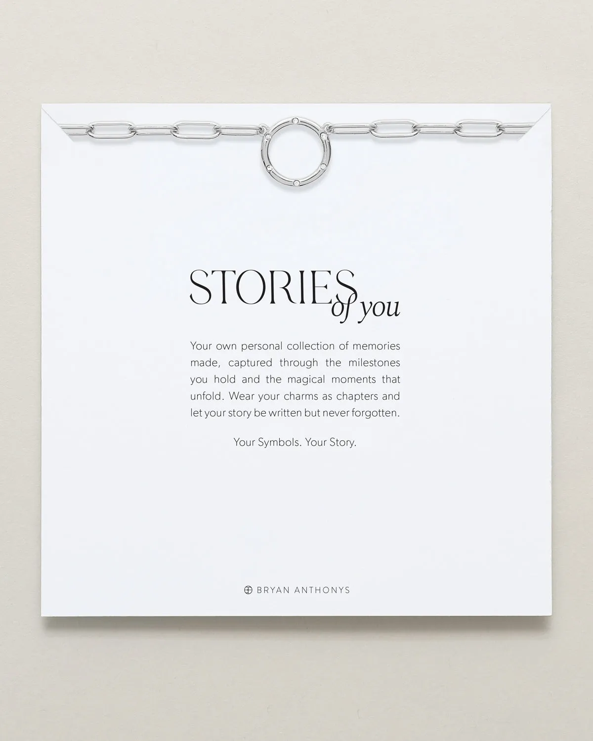 Stories of You — Paperclip Chain Necklace
