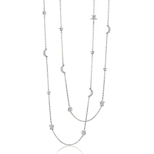 Sun, Moon and Stars 40" Necklace