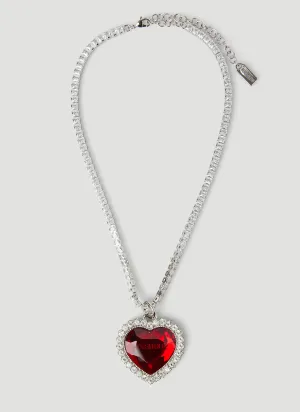 Vetements Heart Pendant Necklace