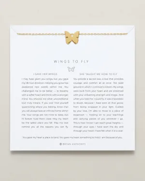 Wings to Fly Icon Necklace