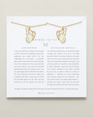 Wings to Fly Necklace Set