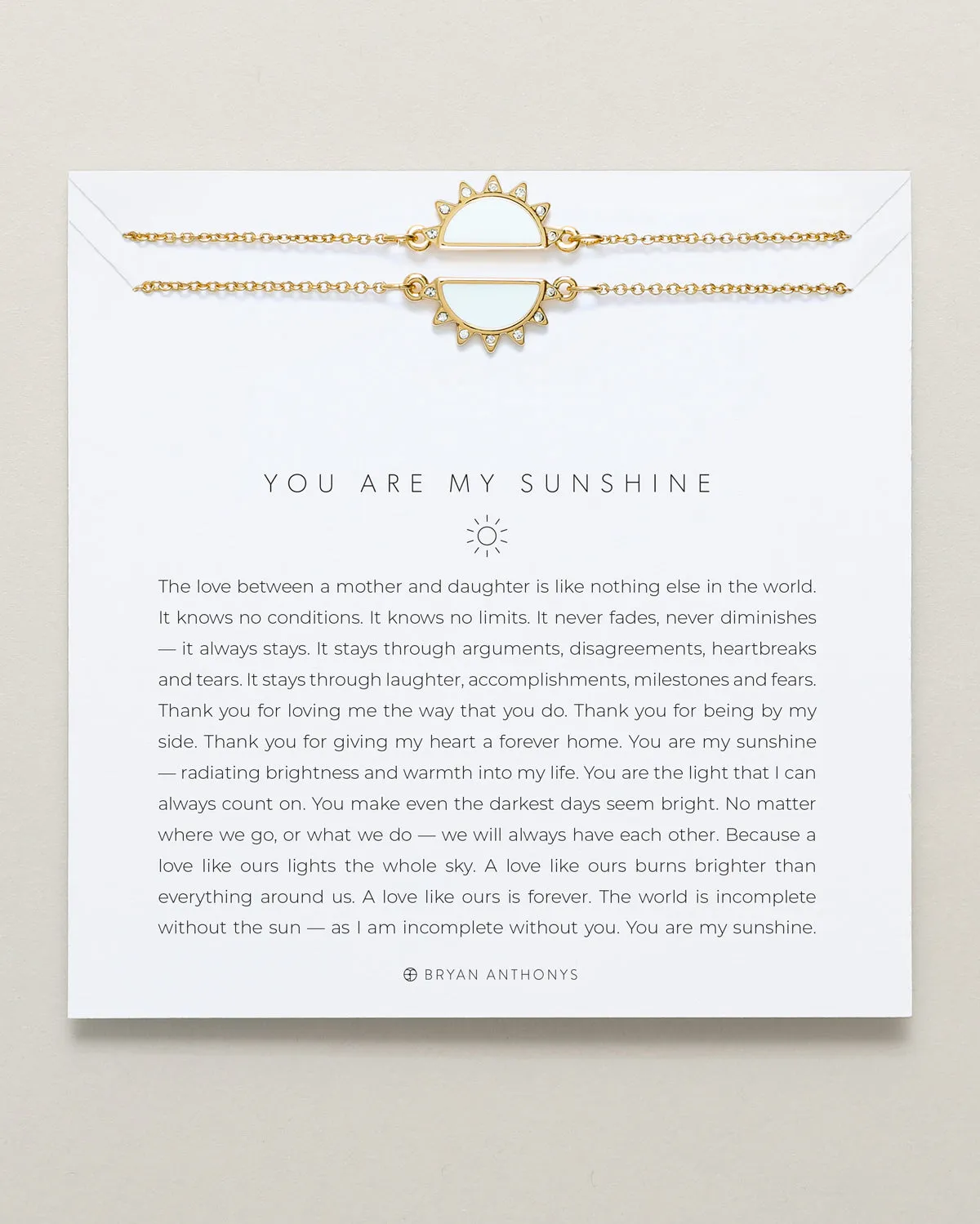 You Are My Sunshine Necklace